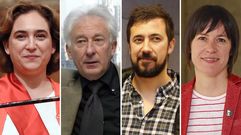 Colau, Boadella, G�mez-Reino y Pont�n