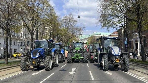 Imagen de archivo d euna de las protestas contra el acuerdo entre la UE y Mercosur celebrada en abril pasado en Austria