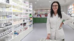 Tamar Troncoso, titular de la Farmacia Rego Lodos de Lugo, est especializada en dermocosmtica y es una de las ponentes enprimera jornada gallega de dermofarmacia que se celebra en Santiago de Compostela.