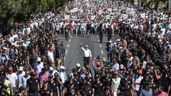 La marcha por la justicia recog�o a decenas de miles de turcos nates de llegar a Estambul. 