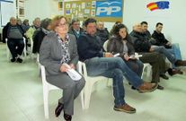 In�s Monteagudo durante la reuni�n celebrada el viernes. 