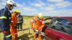 Voluntarios de Protecci�n Civil, en un curso formativo 