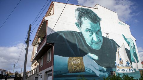 Mural en Rianxo
