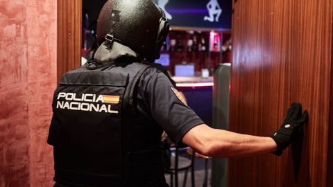 Un agente de la Polica Nacional, en una imagen de archivo.