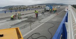La normalidad fue total en el tr�fico pese a las obras en el Puente de los Santos, sin incidentes. 