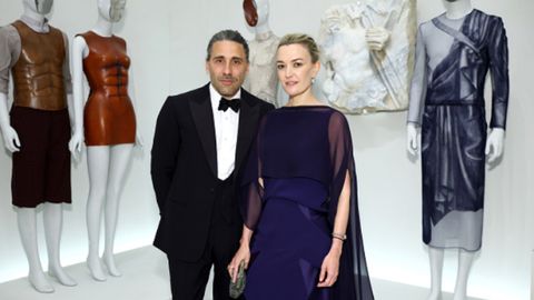 Marta Ortega y Carlos Torretta, en la alfombra roja de la Gala MET en Nueva York