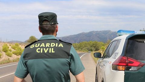 Un agente de la Guardia Civil en una imagen de archivo