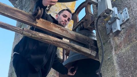 David N��ez, campaneriro de Celanova.