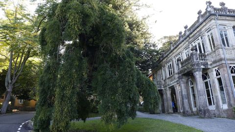 Foto de archivo del Pazo de Louriz&aacute;n