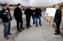 Dur�n y otras autoridades presentaron ayer el proyecto. 