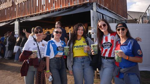 Las camisetas de f�tbol tambi�n fueron una de las opciones elegidas por los festivaleros del Caudal Fest