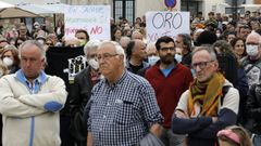 Protesta contra la mina, en imagen de archivo
