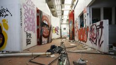 Un matadero valorado en un mill�n de euros para los grafiteros