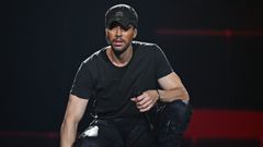 Enrique Iglesias, en una actuación en Florida durante The Trilogy Tour