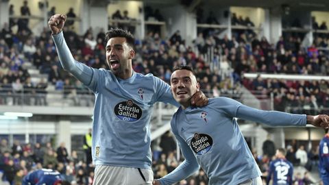 Huesca-Celta (3-3) el 3 de abril del 2019.