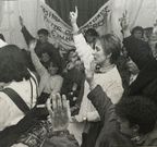 Imagen del encierro realizado en Cedeira en 1996.