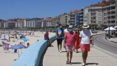 Sanxenxo es uno de los destinos fetiche de los portugueses en los puentes festivos, como el que ma�ana empieza en el pa�s vecino 