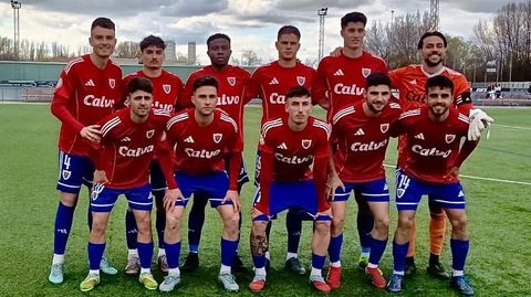 Once inicial del Berganti�os ante el Burgos B