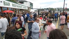 El Bar Restaurante Marinero, en la fiesta que organiz� el el pasado verano para festejar su 40 aniversario