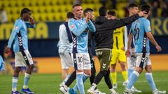 Iago Aspas, tras el partido�entre el Celta y el�Villarreal; ahora comienza una miniliga de cinco partidos.