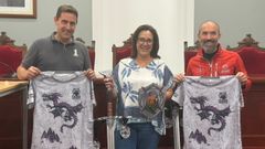 Tu&ntilde;as, Gonz&aacute;lez y Sanmart&iacute;n presentaron la carrera.