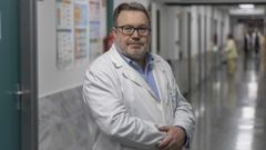 Manuel Barreiro es el jefe de la unidad de enfermedad inflamatoria intestinal del Hospital Cl�nico de Santiago