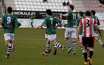 Manu Barreiro tuvo una gran sangre fr�a a la hora de lanzar desde los once metros en el partido de la Ruta de la Plata.