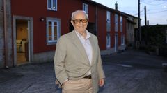 El soneir�n estuvo d�as atr�s en la casa familiar de O Careixo, en Salto, Vimianzo.