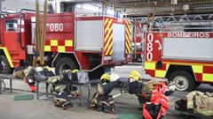 Imagen de archivo del parque de bomberos de Ferrol