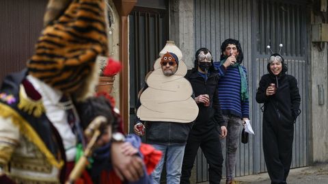 Los felos recorrieron las aldeas de Maceda