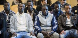 La vista contra los seis acusados comenz� ayer en la Audiencia Nacional. 