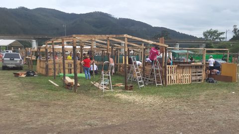 Preparaci�n del Xiring�elu 2019