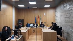 Imagen del juicio celebrado en Ourense