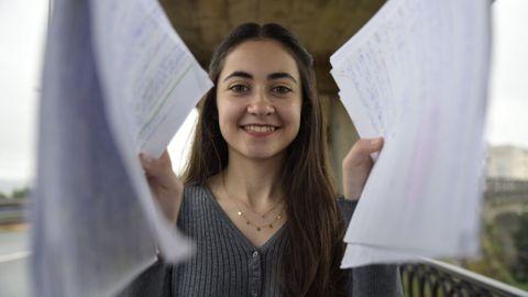 Nerea Bernrdez Fernndez sac la mejor nota de la ABAU en Pontevedra