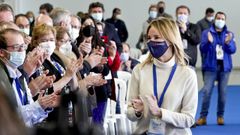Marta Fern�ndez-Tapias en el congreso local del PP de Vigo celebrado en diciembre del 2021