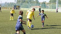 Imagen de archivo de un torneo de f�tbol alev�n en Pontevedra