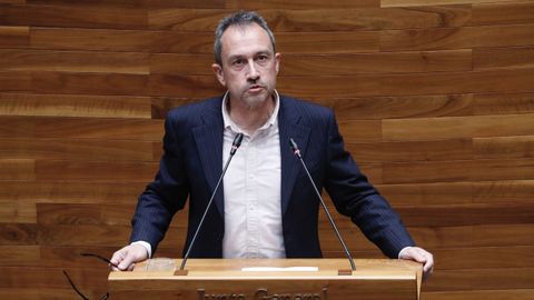 El consejero de Ordenaci�n del territorio, Ovidio Zapico