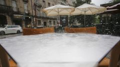 Granizada en Ourense