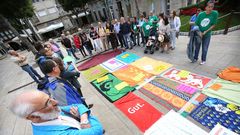 Protesta de os ninguens en vigo