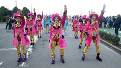 Imagen del carnaval de Ribeira de este a�o