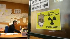 Protestas por la alta concentraci�n de rad�n en una oficina municipal de Ourense