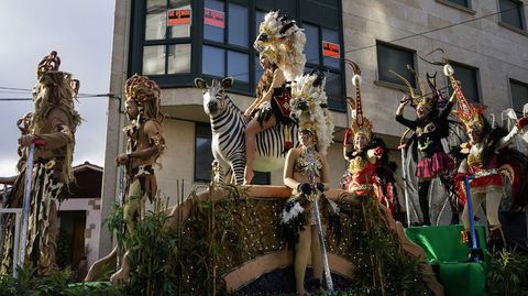 Desfile de entroido en Celanova
