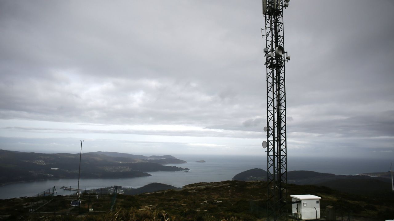 Viveiro contabiliza en las últimas horas la racha de viento más fuerte de Galicia y Ribadeo, la temperatura más alta