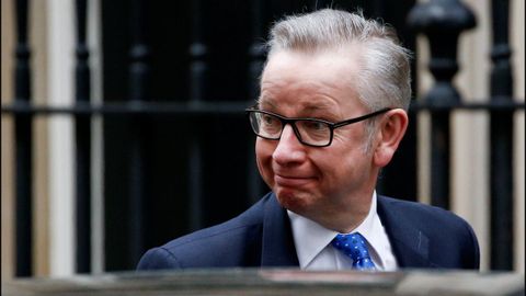 Michael Gove es el actual ministro de Medio Ambiente en el Gobierno de Theresa May