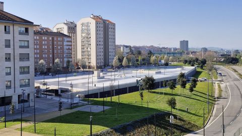 Aparcamiento disuasorio de la Avenida Portugal de Gij�n