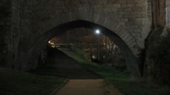 Falta de luz en los paseos de la ciudad