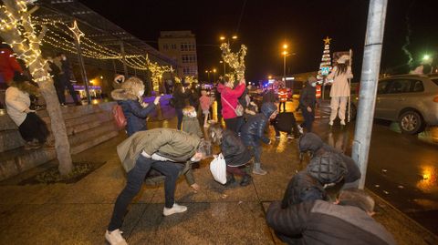 Cabalgata y recepci�n en Muxia