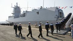 ENTREGA DE LA FRAGATA EL 29 DE SEPTIEMBRE DEL 2009