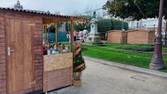 Parece que el autor o los autores entraron en el puesto por la puerta (a la izquierda). 