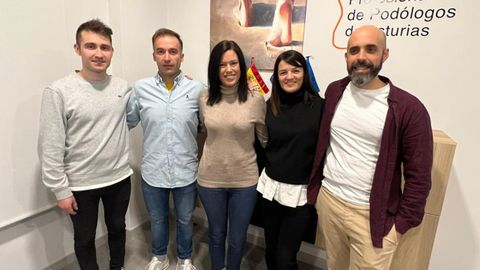 Nombres de la junta directiva (de izquierda a derecha): Ignacio Legazpi, H�ctor Cueto, Nadia, Gema Vega, Noelia L�pez y Jorge Becerra